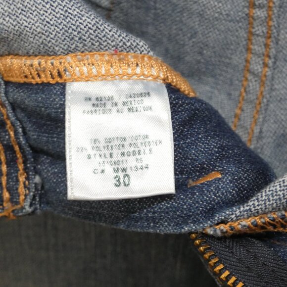 Guess Co. Distressed Bootcut Denim Jeans - Picture 4 of 7
